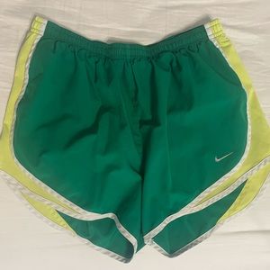 Green Nike Shorts